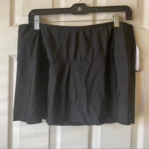 Time and Tru Black bikini skirt